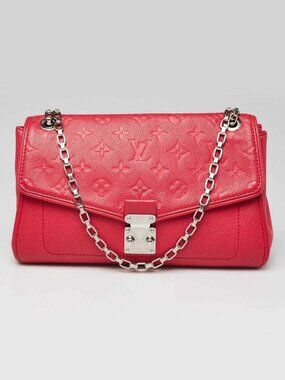 Louis Vuitton Poppy Monogram Empreinte Leather St Germain PM Bag